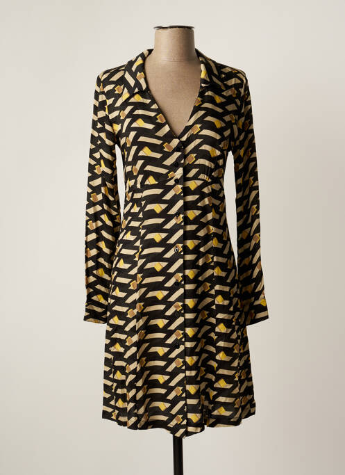 Rochie midi galben SEE THE MOON femeie