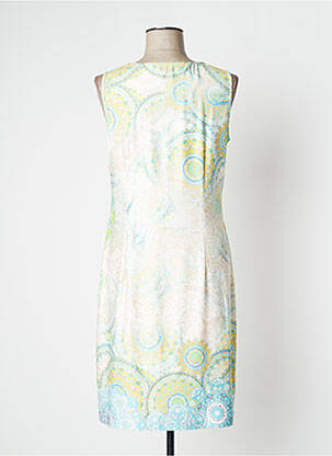 Rochie midi guler rotund bretele subțiri verde WEILL femeie