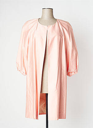 Jachete elegante guler rotund roz WEILL femeie