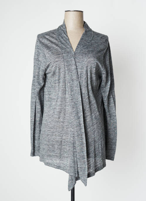 Vestă cu mâneci lungi gri J & W femeie