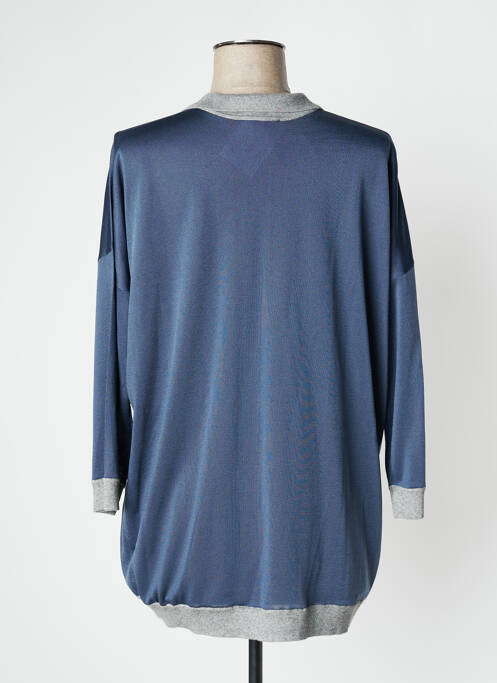 Vestă cu mâneci lungi albastru MONTAGUT femeie