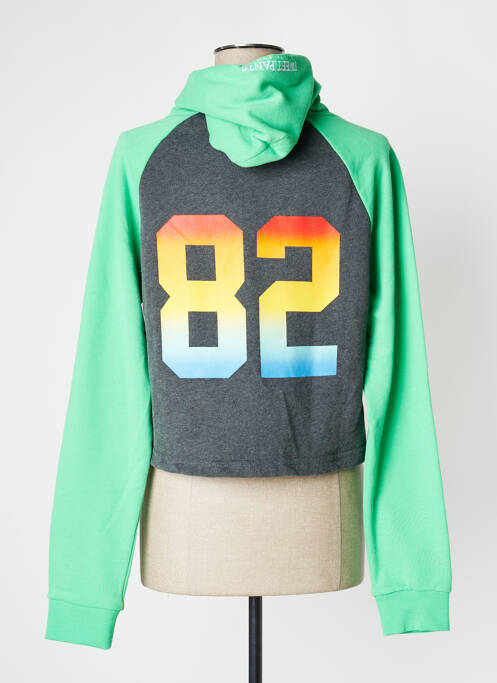 Hanorac cu glugă verde SWEET PANTS femeie