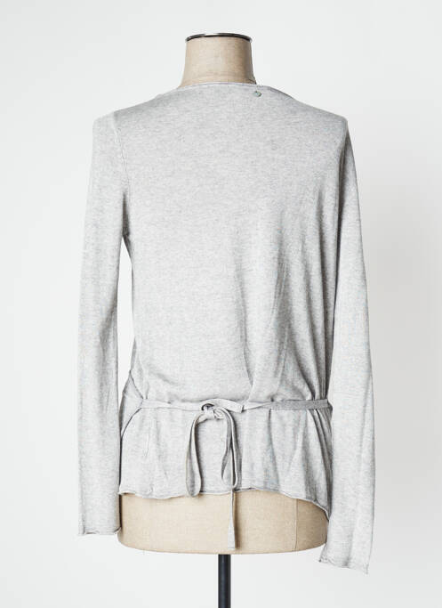 Cardigan petrecut gri MONTAGUT femeie