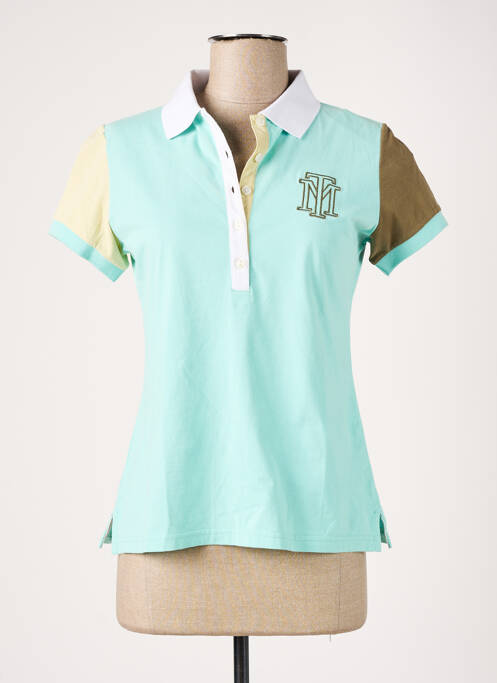 Polo verde MONTAGUT femeie