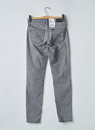 Blugi skinny elasticitate talie joasă gri LEE femeie