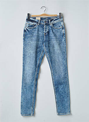 Blugi cu croială slim albastru TOM TAILOR femeie