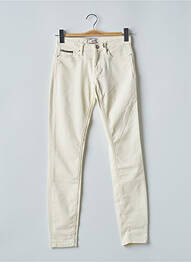 Pantalon slim talie joasă talie joasă bej TOMMY HILFIGER femme