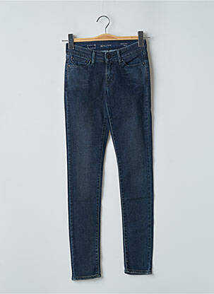 Blugi skinny elasticitate talie joasă albastru LEVI'S femeie