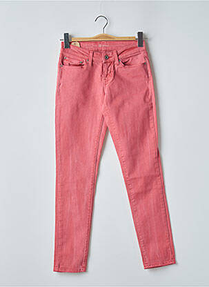 Blugi skinny elasticitate talie joasă roz LEVI'S femeie