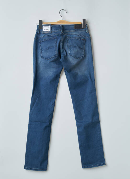 Blugi cu croială slim albastru TOMMY HILFIGER femeie