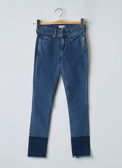 Blugi skinny albastru TOMMY HILFIGER femeie