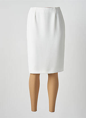 Fustă midi alb WEILL femeie