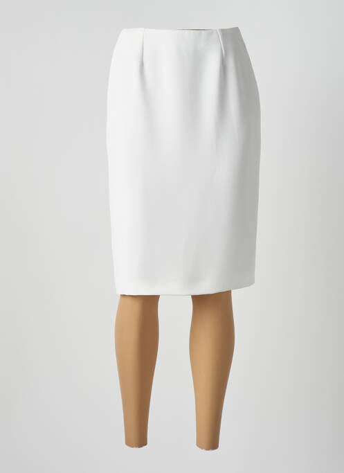 Fustă midi alb WEILL femeie