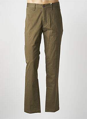 Pantalon chino elasticitate mărime normală verde STATE OF ART bărbat