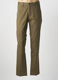 Pantalon chino elasticitate mărime normală verde STATE OF ART homme