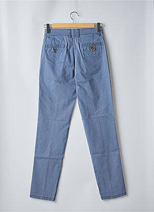 Pantalon slim albastru BLUE SIDE bărbat