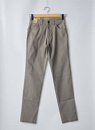 Pantalon slim bej BLUE SIDE bărbat