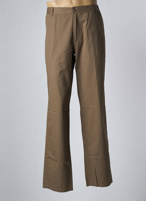 Pantalon drept maro NEW SPORTSWEAR bărbat