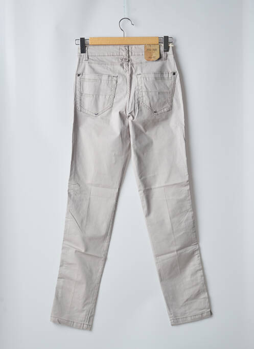 Pantalon slim bej BLUE SIDE bărbat