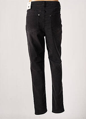 Pantalon slim țesătură poplin mărime normală negru ZHENZI femeie