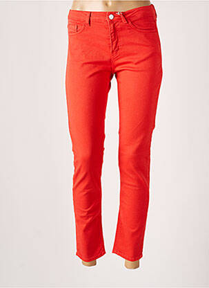 Blugi cu croială slim roșu ESPRIT femeie