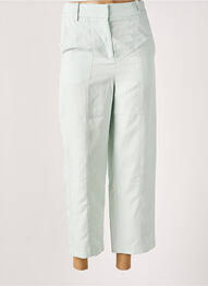 Pantalon drept țesătură poplin albastru ESPRIT femeie