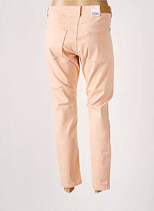 Blugi skinny elasticitate talie joasă roz EDC femeie