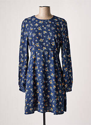 Rochie scurtă mâneci lungi mâneci lungi albastru PEPE JEANS femeie
