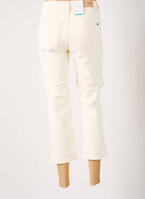 Pantalon 7/8 alb PEPE JEANS femeie