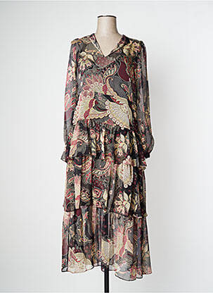 Rochie lungă negru TWINSET femeie