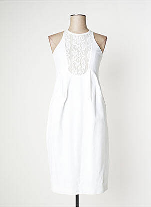 Rochie midi alb HIGH femeie