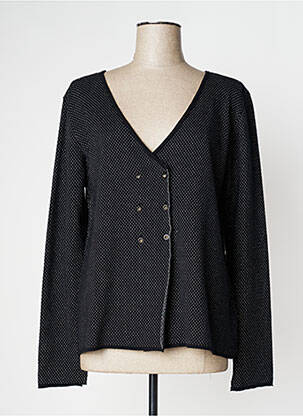 Vestă cu mâneci lungi negru MANILA GRACE femeie