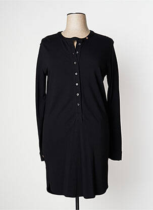 Rochie midi mâneci lungi mâneci lungi negru MANILA GRACE femeie