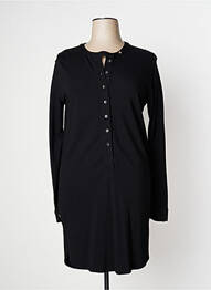 Rochie midi mâneci lungi mâneci lungi negru MANILA GRACE femeie