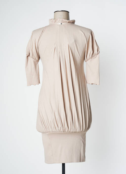 Rochie midi bej HIGH femeie