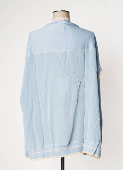 Vestă cu mâneci scurte albastru MAX & MOI femeie