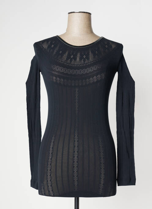 Top negru HIGH femeie