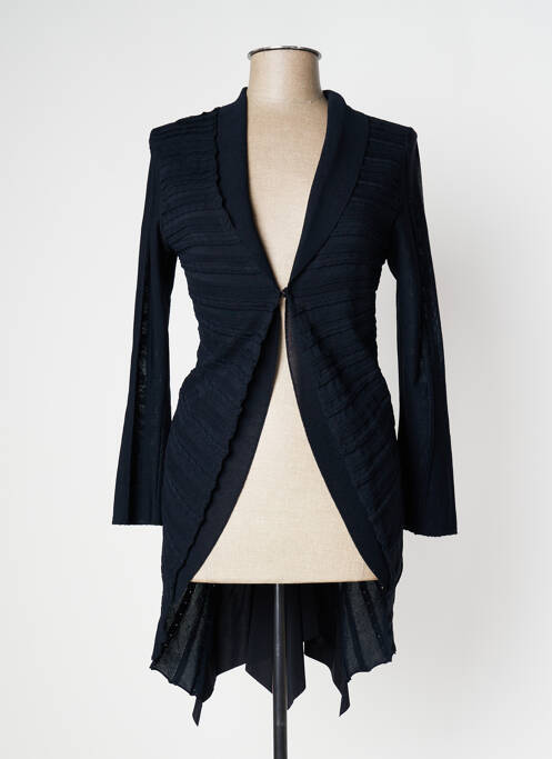 Vestă cu mâneci lungi albastru TRICOT CHIC femeie