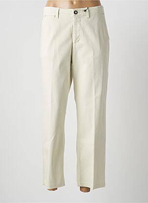 Pantalon drept buzunare bej MAYJUNE femeie