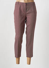 Pantalon 7/8 talie elastică roșu MANILA femeie