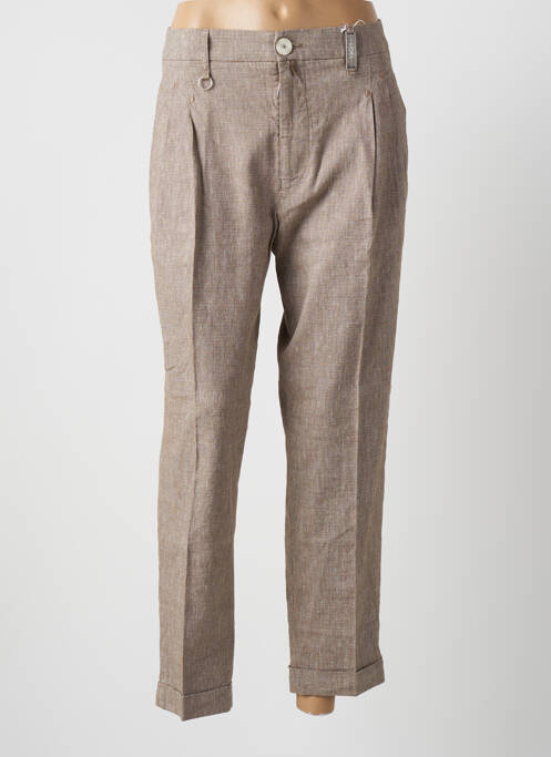 Pantalon drept bej HICH USE femeie