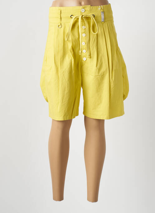 Bermudă galben HICH USE femeie