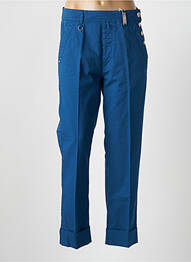 Pantalon 7/8 talie înaltă talie înaltă albastru HIGH femme