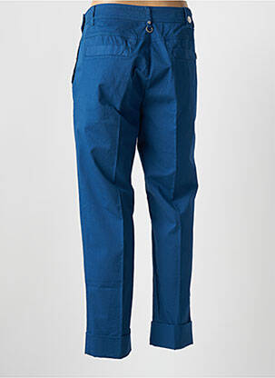 Pantalon 7/8 talie înaltă talie înaltă albastru HIGH femeie