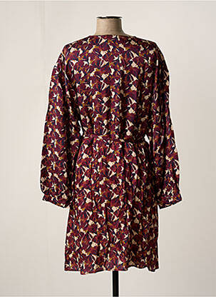 Rochie midi croială fluidă mâneci lungi roșu HARRIS WILSON femeie