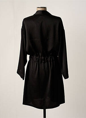 Rochie midi mâneci lungi mâneci lungi negru ANNAHPA femeie