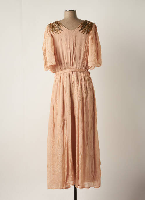 Rochie lungă roz LOUIZON femeie