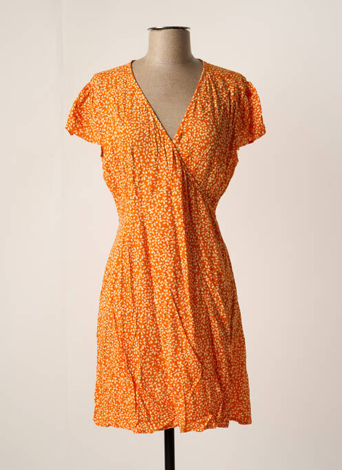 Rochie midi portocaliu FREEMAN T.PORTER femeie