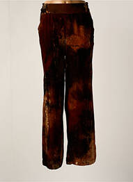 Pantalon larg buzunare maro LOUIZON femme