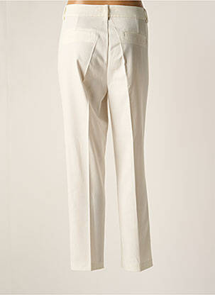 Pantalon 7/8 croială chino mărime normală alb FREEMAN T.PORTER femeie